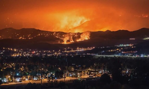 Kaliforniyadakı meşə yanğınları 110 min hektardan çox ərazini əhatə edib - VİDEO