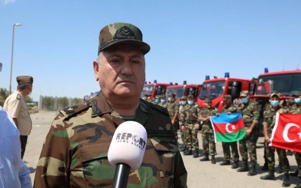 Начальник службы МЧС: Среди отправленных в Турцию азербайджанских пожарных нет серьезно пострадавших