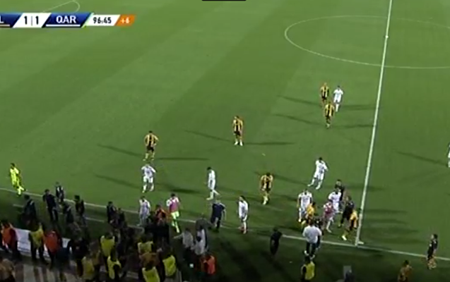 Kiprdə Qurban Qurbanova qarşı təxribat, baş məşqçi özündən çıxdı - Video