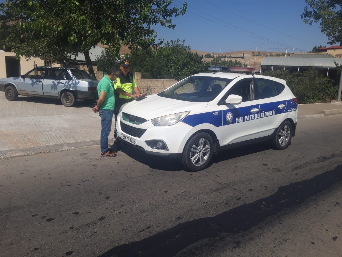Yol polisi Göygöldə reyd keçirib, nəfər barəsində müvafiq tədbir görüldü  - FOTO(ÖZƏL)