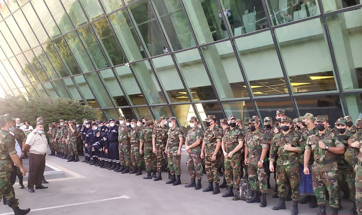 FHN-in yanğın-xilasetmə qüvvələrinin növbəti qrupu Türkiyəyə yola düşüb