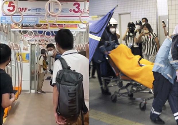 Tokioda xoşbəxt qadına görə 10 nəfər bıçaqlandı – FOTO/VİDEO