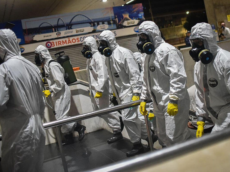 Braziliyada son sutka koronavirusdan daha 399 nəfər ölüb