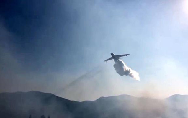 Antalyada daha bir yanğın başladı