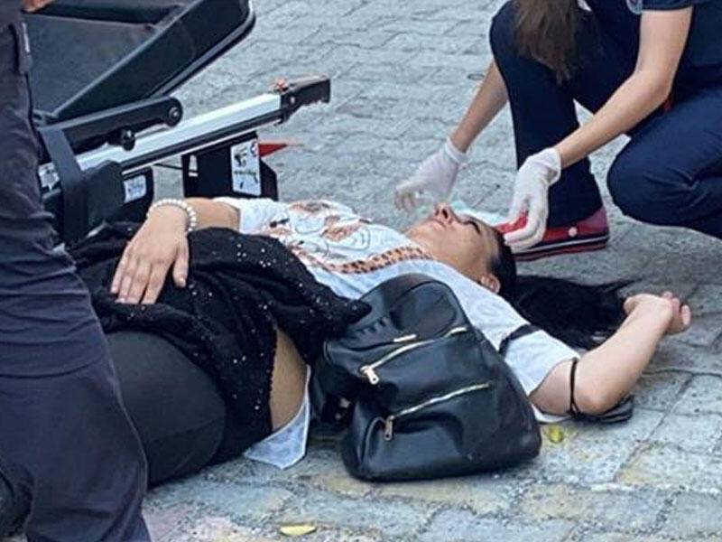 Sevgilisini küçənin ortasında bıçaqladı - Qadın isə ondan şikayətçi deyil (VİDEO)