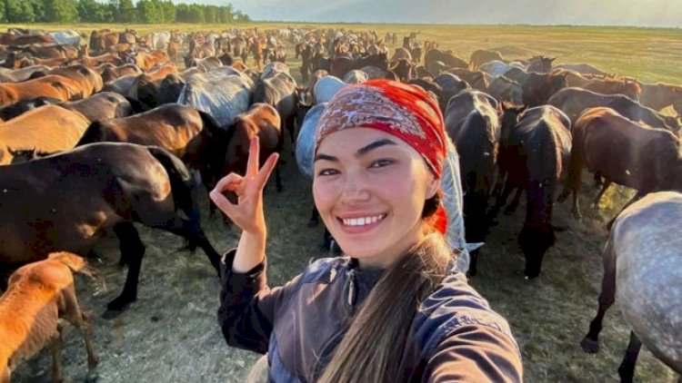 Çoban qızın videosu onu dünyada məşhurlaşdırdı - VİDEO
