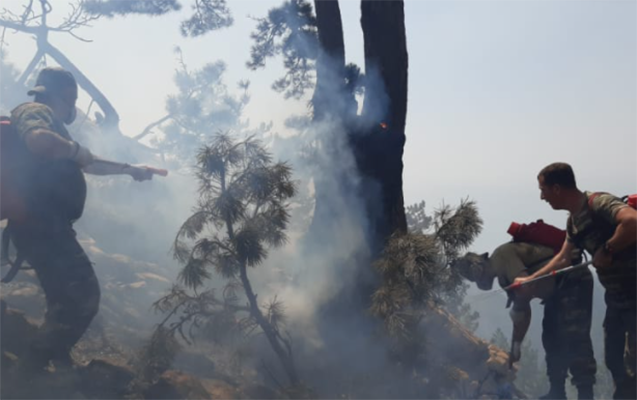 Türkiyədə yanğınların qarşısı belə alındı - Fotolar+Video