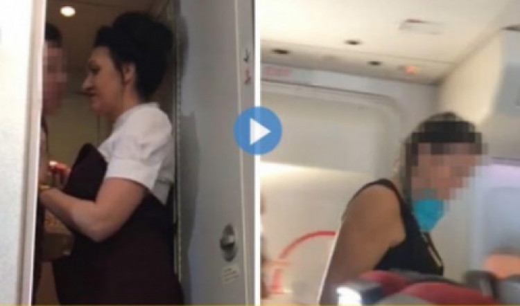 Azərbaycanda biabırçılıq! Kişi arvadını qatarda yad oğlanla tutdu - VİDEO