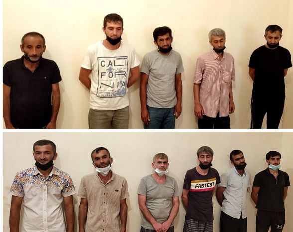 Polisdən “patı” əməliyyatı: 11 nəfər saxlanıldı - FOTO