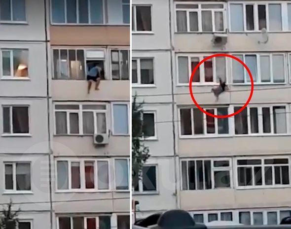 “Araq dostunu” altıncı mərtəbədən yerə atdı – ANBAAN VİDEO