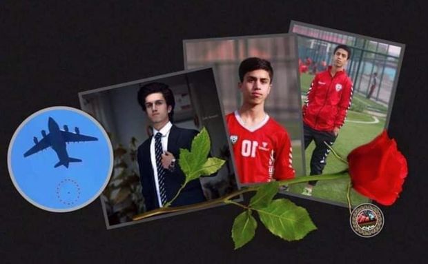 Əfqanıstanlı futbolçunun qalıqları təyyarənin şassisində aşkarlandı