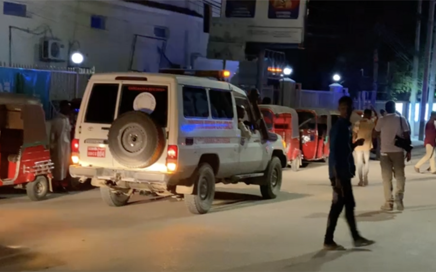 Moqadişoda milli kəşfiyyatın binası yaxınlığında partlayış olub