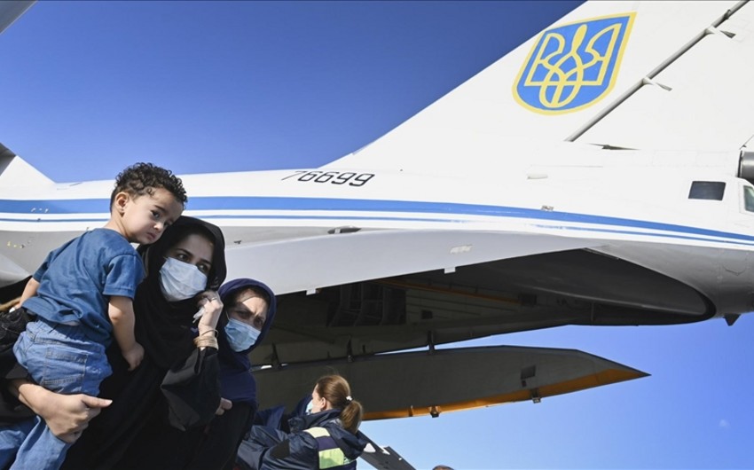 Ukrayna daha 83 nəfəri Əfqanıstandan təxliyə edib