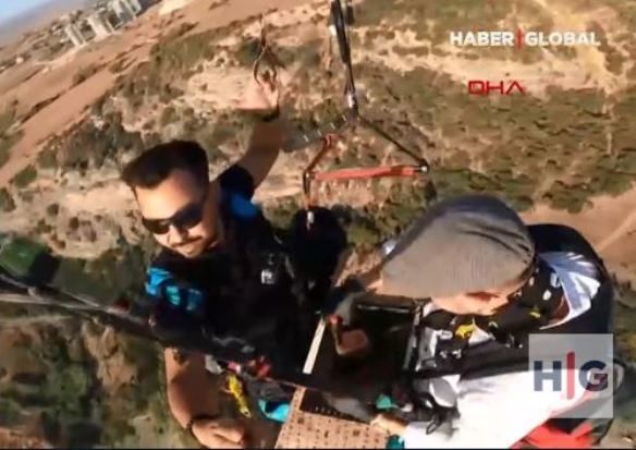 500 metr yüksəklikdə hamburger bişirib yedilər – VİDEO