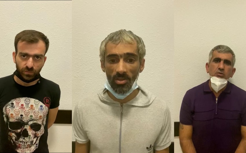 Xaricdə yaşayan narkotacirə Bakıda narkokuryerlik edən 3 nəfər saxlanılıb