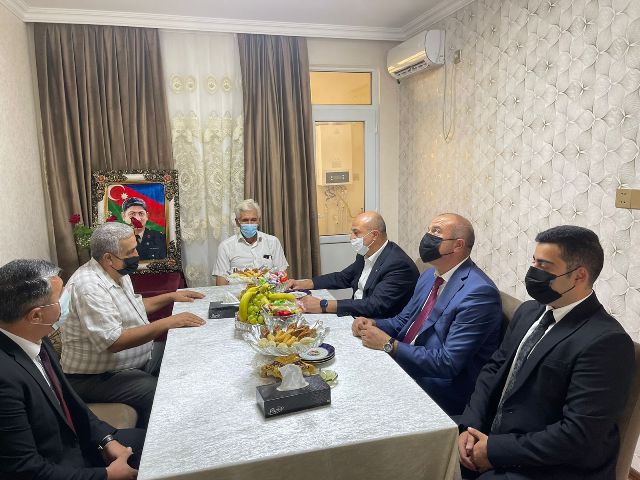 Şəhid Toğrul Bərxudarovun ailə üzvlərinin yaşadığı ünvanda abadlıq işləri aparılıb