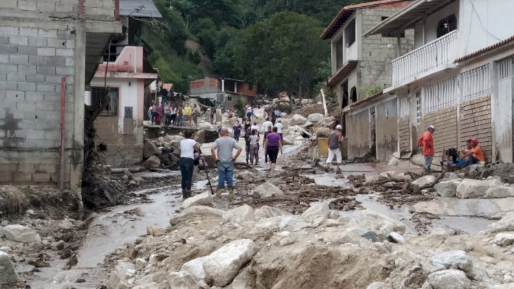 Venesuelada daşqın: 20 ölü, 17 itkin