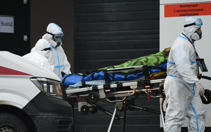 Rusiyada son sutkada daha 19 492 nəfər COVID-19-a yoluxub