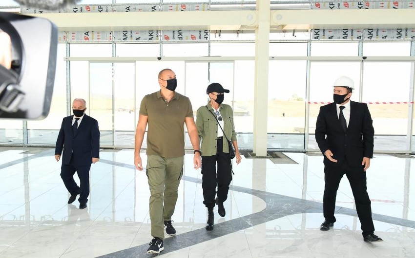 Mehriban Əliyeva Füzuli Beynəlxalq Hava Limanı ilə bağlı paylaşım edib