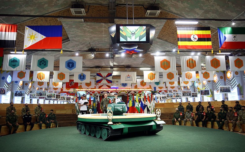 “Tank biatlonu” müsabiqəsinin yarımfinalında iştirak edəcək komandaların püşkatması keçirilib