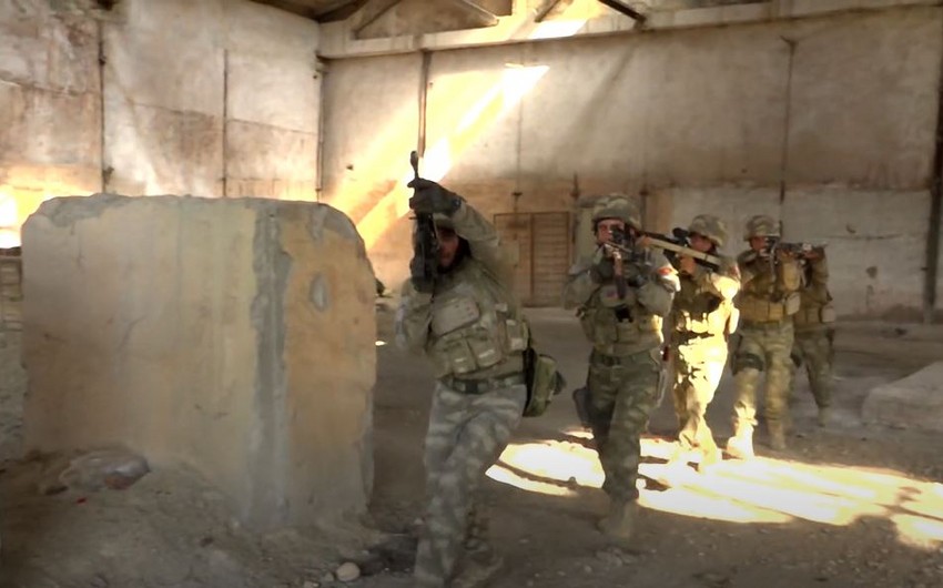 Əlahiddə Ümumqoşun Ordunun xüsusi təyinatlı bölmələrində təlim keçirilib