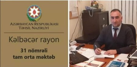 31 saylı Kəlbəcər məktəbində müəllimlə direktor arasında 