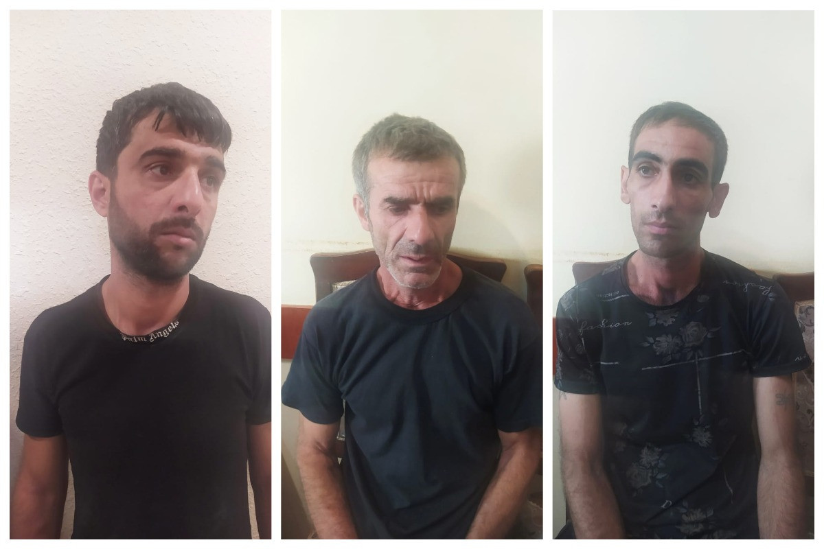 Şəkidə oğurluqda təqsirləndirilən dayı-bacıoğlu saxlanılıb - FOTO