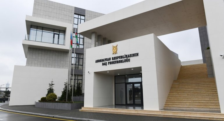 Prokurorluq atanın oğlunu və özünü öldürməsi ilə bağlı məlumat yayıb