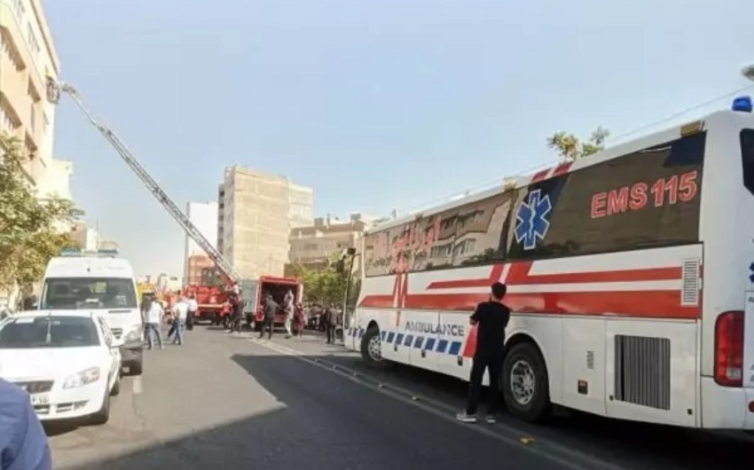 Təbrizdə kimyəvi müəssisədə partlayış olub, 20 nəfər yaralanıb