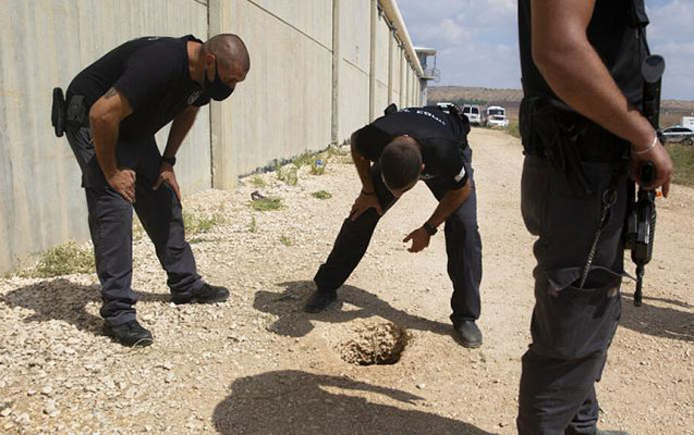 Fələstinli ömürlük məhkumlar İsrail həbsxanasından belə qaçdı - Fotolar