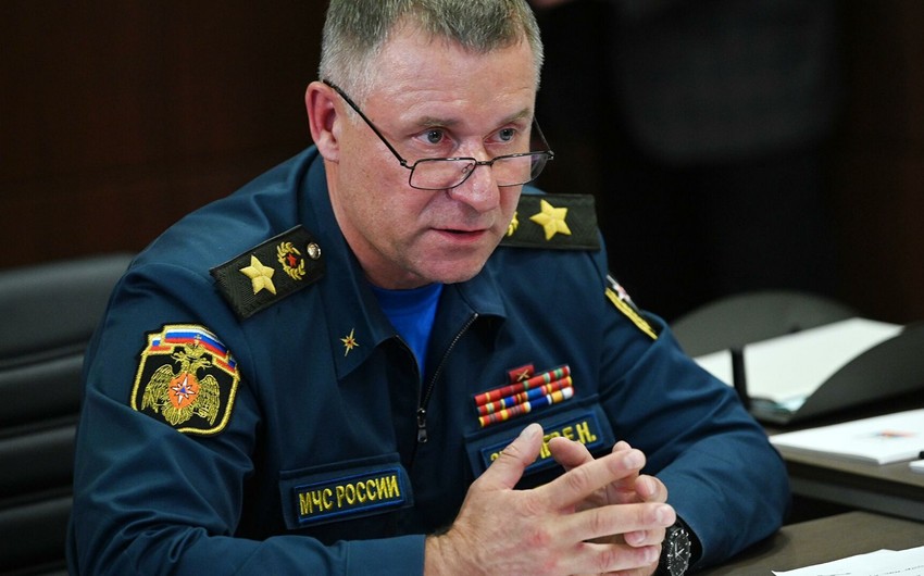 Rusiyanın fövqəladə hallar nazirinin meyiti xüsusi reyslə Moskvaya göndəriləcək