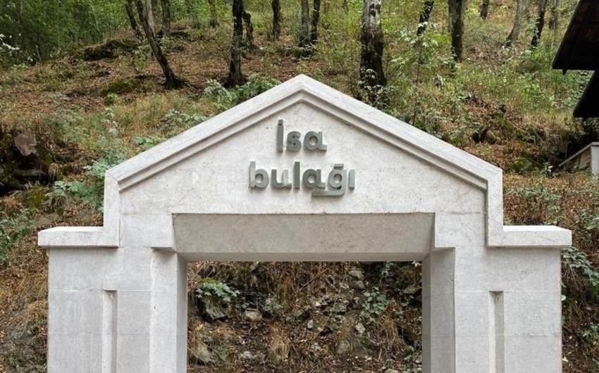 İsa Bulağı tam bərpa edilib