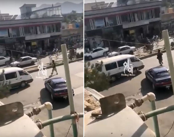 “Taliban” Kabildə etiraz aksiyası təşkil edənlərə qarşı silah işlətdi - VİDEO