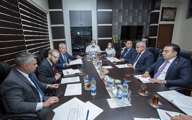 Bakıda ABŞ-ın Narkotiklərlə Mübarizə İdarəsinin əməkdaşları ilə görüş