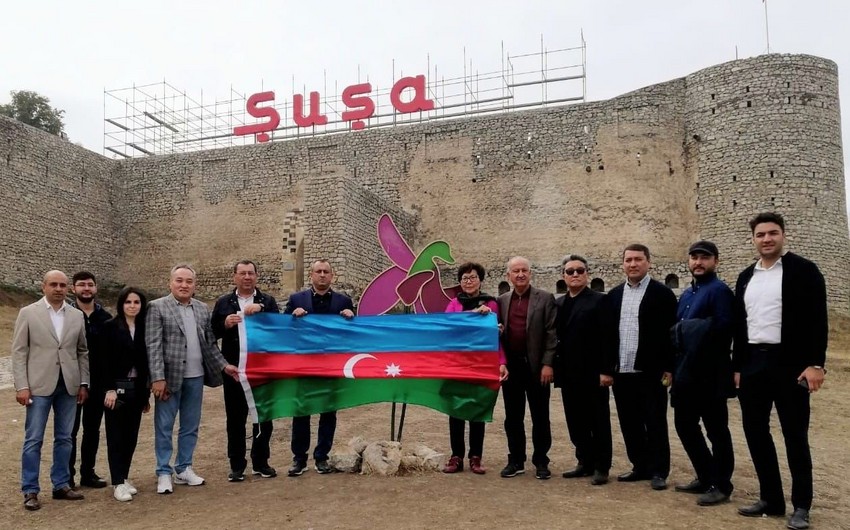 Qazaxıstan parlamentinin nümayəndə heyəti Şuşa və Füzulidə olub