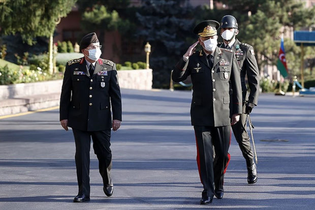 Azərbaycan və Türkiyənin Baş Qərargah rəisləri arasında görüş keçirilir - FOTO
