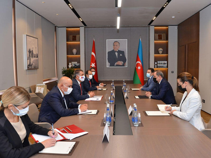 Ceyhun Bayramov Türkiyə xarici işlər nazirinin müavini ilə görüşüb - FOTO