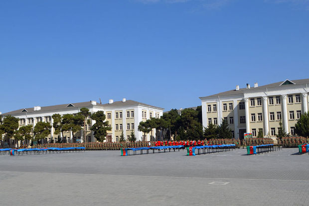 Ali Hərbi Məktəbdə andiçmə mərasimi keçirilib - FOTO