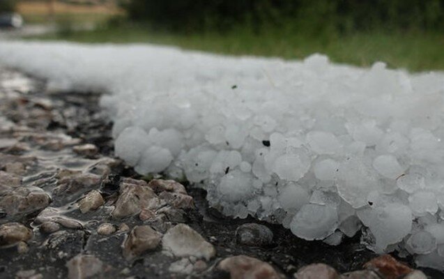 Gədəbəyə dolu düşüb - Faktiki hava