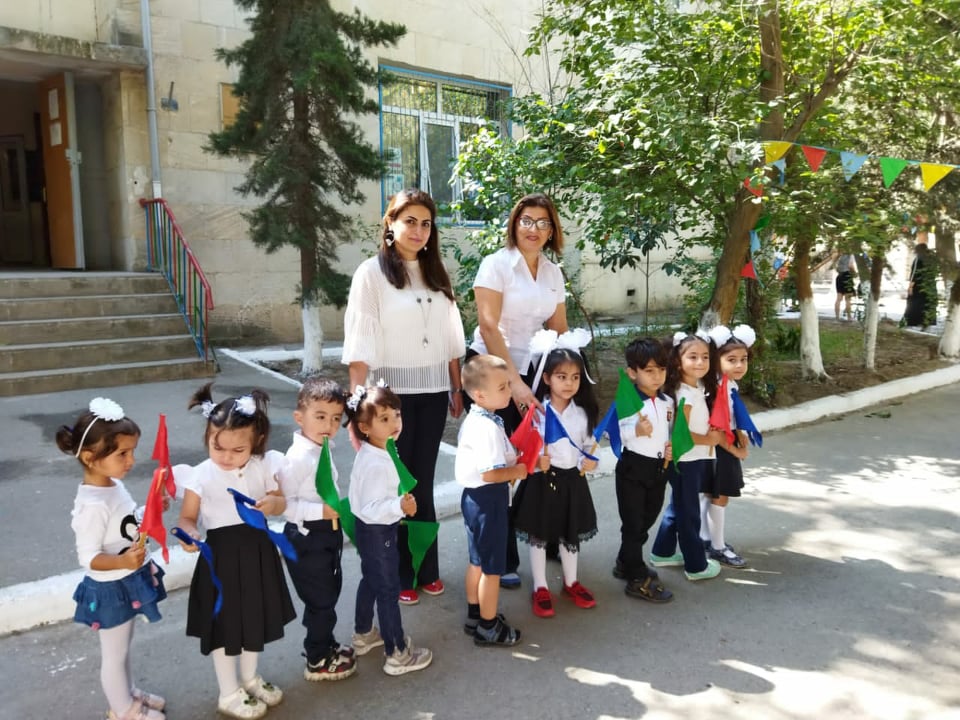 Xətai rayonundakı 235 saylı uşaq bağçasının balacaların bilik sevinci