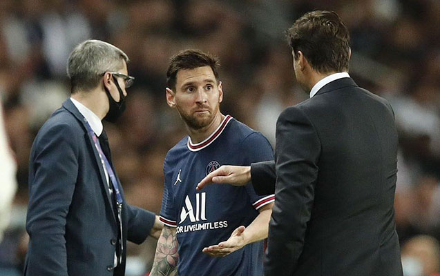 Messi ilə Poçettino arasında qalmaqal - Video