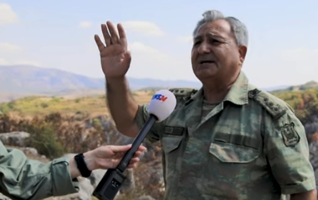 Xalq artisti Şuşada oğlunun şəhid olduğu yerdə - Video