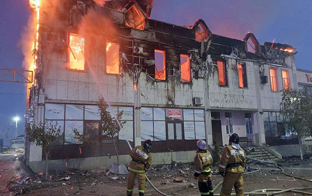 В Дагестане во время пожара в гостинице погибли два человека - ФОТО/ВИДЕО