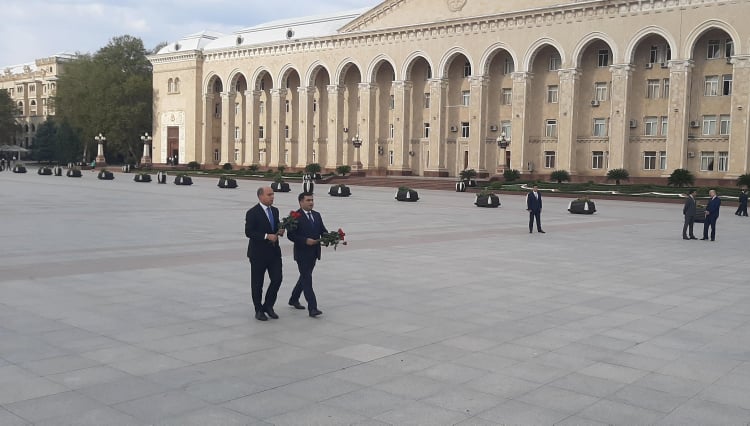 Təhsil naziri Gəncə və Samuxda məktəb açlışlarına qatıldı -  FOTO