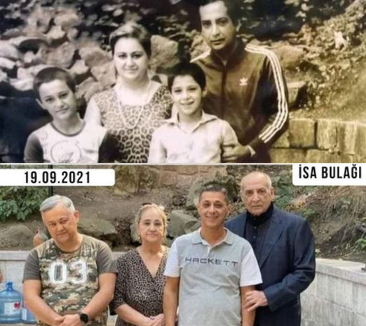 35 il sonra eyni nöqtədə ailəvi şəkil çəkdirdilər: Xalq artistinin Şuşa FOTOSU