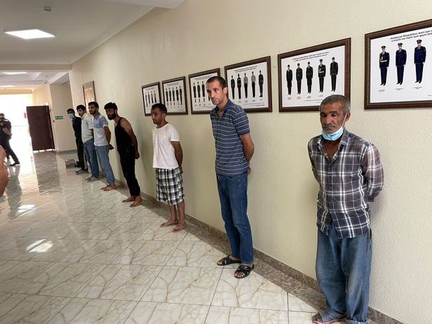 Xızıda əməliyyat: 6 nəfər saxlanıldı - FOTO