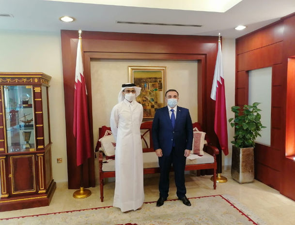 Azərbaycanlı səfir Qətərin mədəniyyət və idman naziri ilə görüşdü