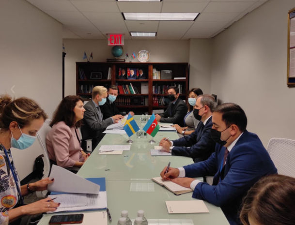 Ceyhun Bayramov ATƏT sədri ilə görüşdü - FOTO