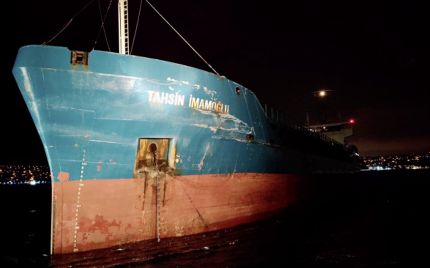 Türkiyə və Rusiyaya məxsus yük gəmiləri toqquşub