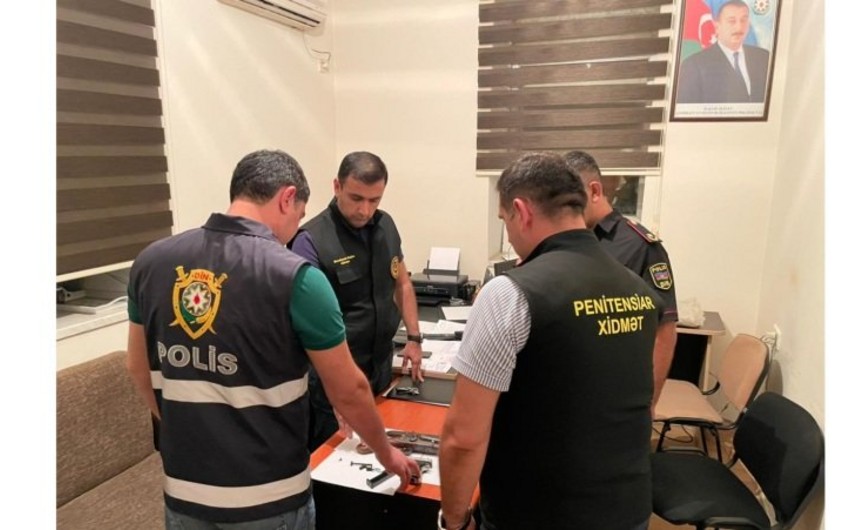 Maştağada məhkuma məxsus torpaq sahəsindən silahlar götürülüb